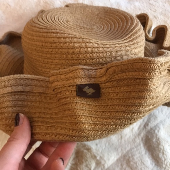 Peter Grimm Ruffled Paper Hat